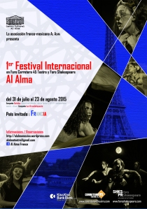 Affiche - 1e Festival Internacional MX15